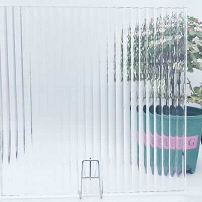 Low Iron Patterned Glass