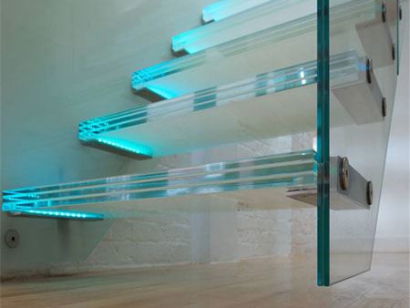 Glass Staircase