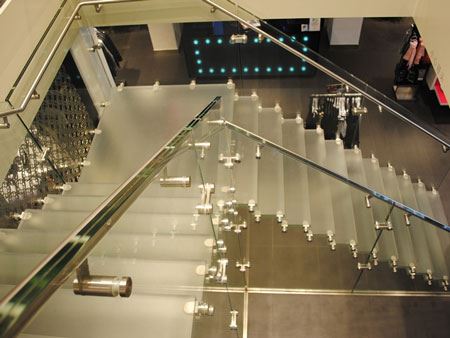 Glass Staircase