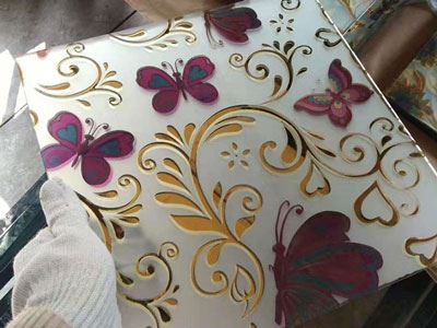 Art Patterned Glass