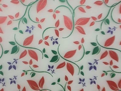 Art Patterned Glass