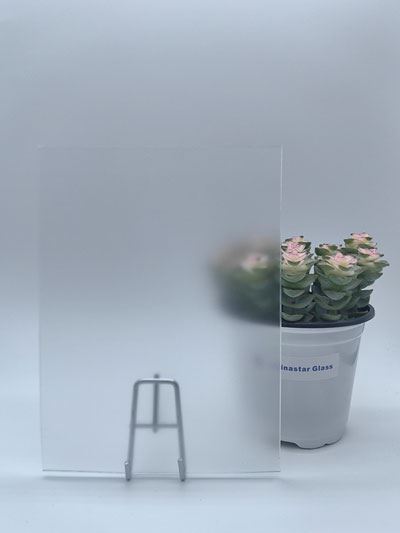 Deep Acid Etched Glass
