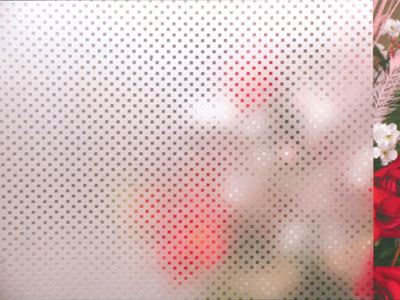 Acid Etched Patterned Glass