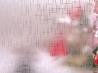 Acid Etched Patterned Glass