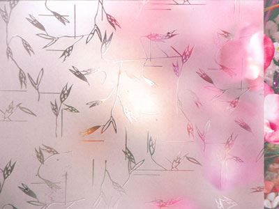 Acid Etched Patterned Glass