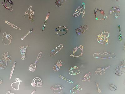 Titanium Coated Art Glass