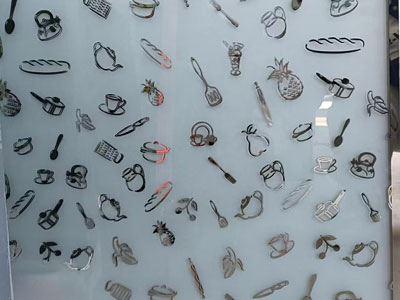 Titanium Coated Art Glass