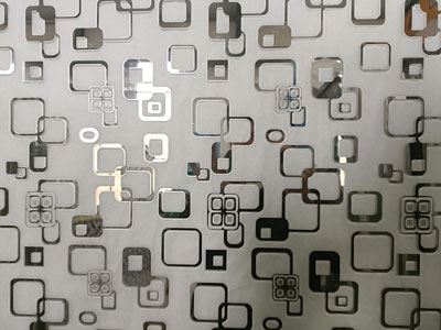 Titanium Coated Art Glass