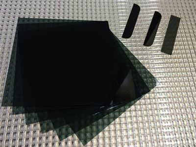 Black Automotive Glass